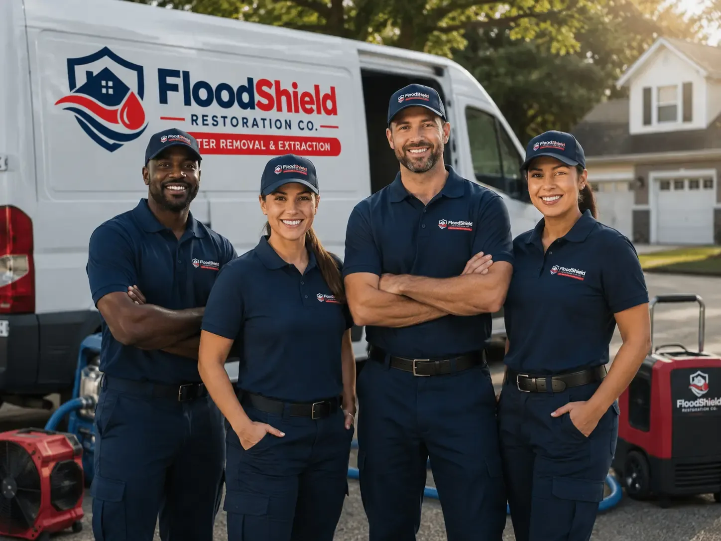 Flood Damage Restoration company in Versailles, OH